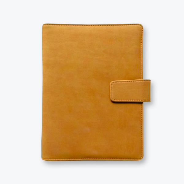 Agenda personalizada con tapa de cuero