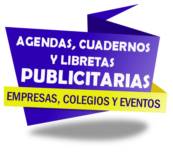 Agendas, cuadernos y libretas para empresas, colegios y eventos al mejor precio